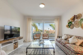 Stunning Duplex by the Golf & Terrace by the beach